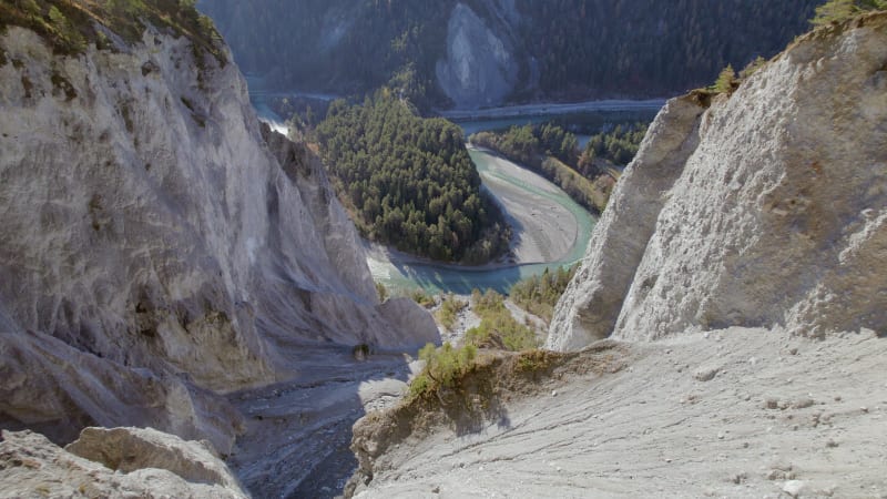 Ruinaulta The Grand Canyon of Switzerland Seen From the Air