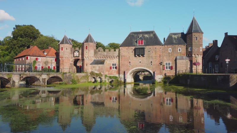 The Koppelpoort in Amersfoort, Utrecht province, the Netherlands.