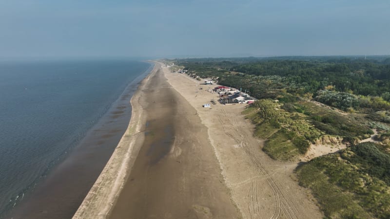 Exploring the Sand Dunes of Rockanje, Netherlands