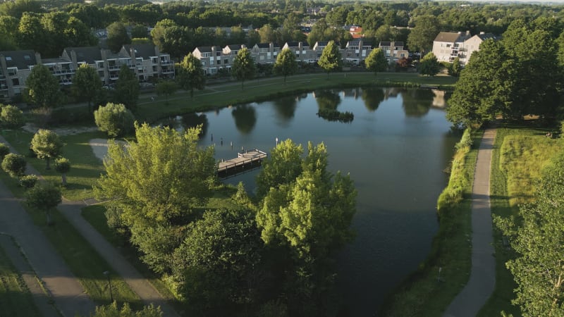 Summer at the Imkerspark, Houten, Netherlands