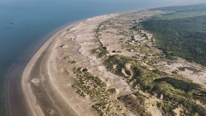 Exploring the Sand Dunes of Rockanje, Netherlands