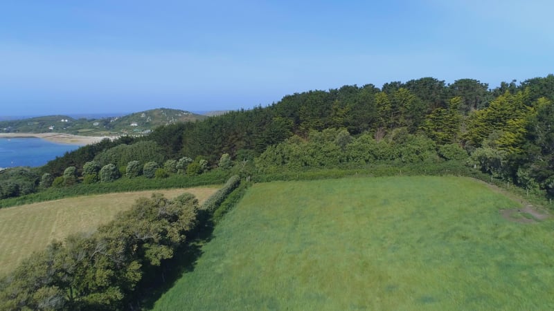 Scilly Isles Countryside and Sea Channel