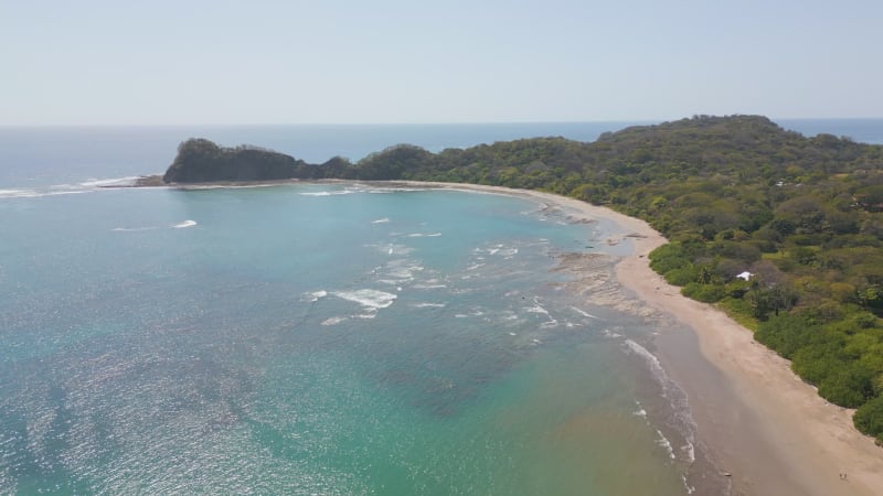 Tropical beach in Costa Rica