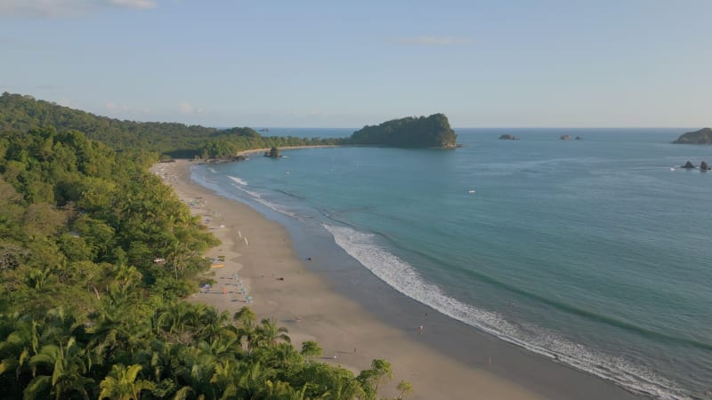 Beach Manuel Antonio in Costa Rica