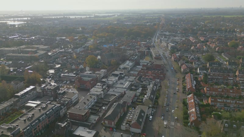 Voorschoten Village in the Netherlands