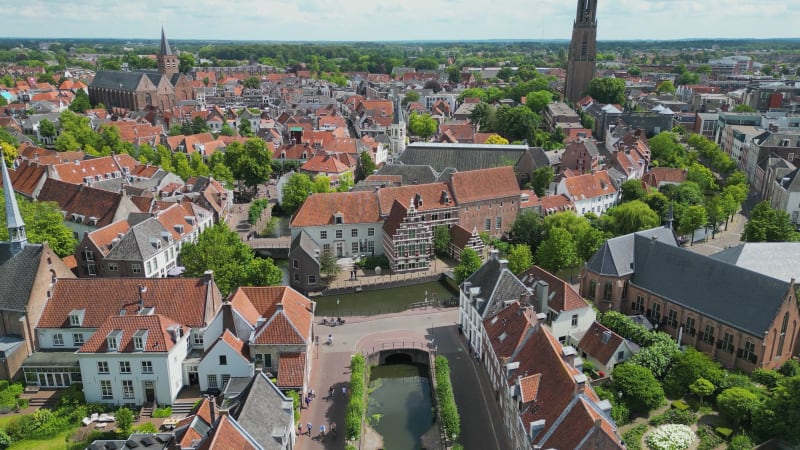 Old Dutch houses in Amersfoort