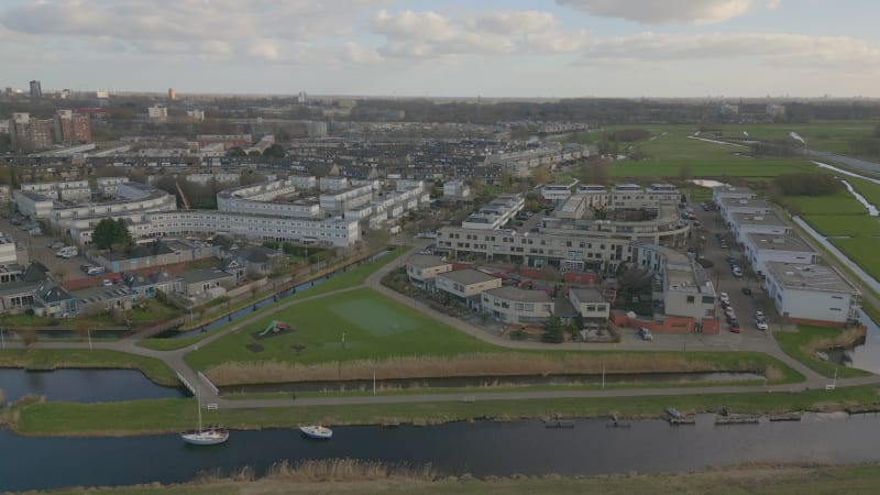 Residential area in Leiden