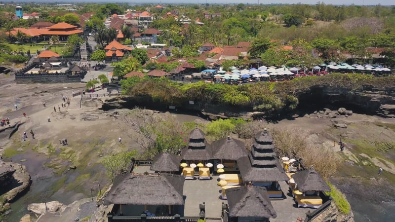 Aerial view of Tabanan Regency, Bali