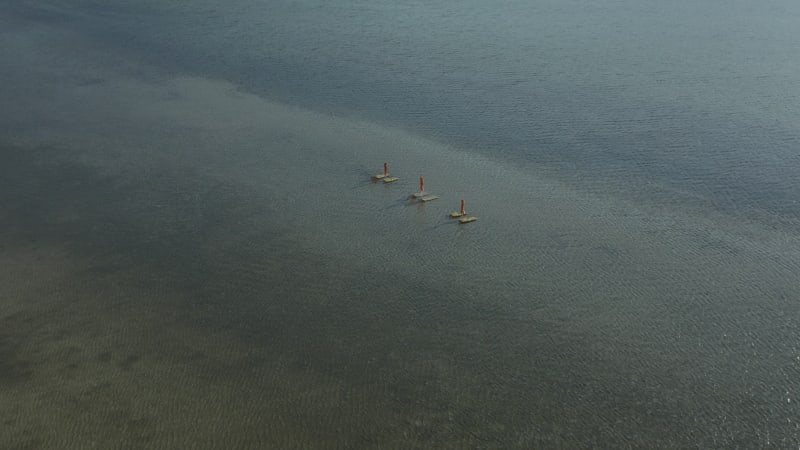 Beach Beds on Water in Keflonia