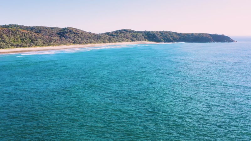 Aerial view of Alexandria Bay, Queensland, Australia