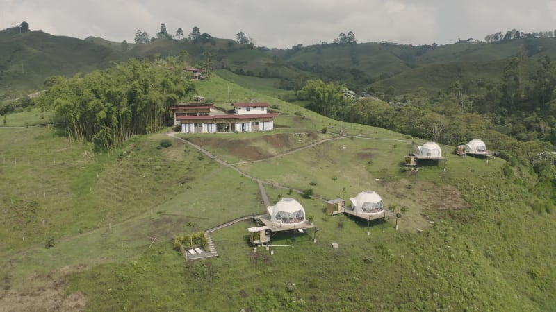 Aerial view of ECOHOTEL MONTE TIERRA GLAMPING