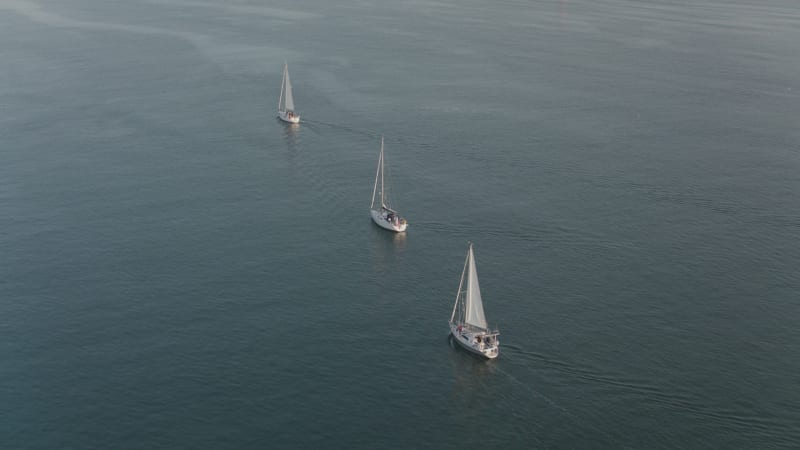 Boats on Water in Ijmuiden, The Netherlands