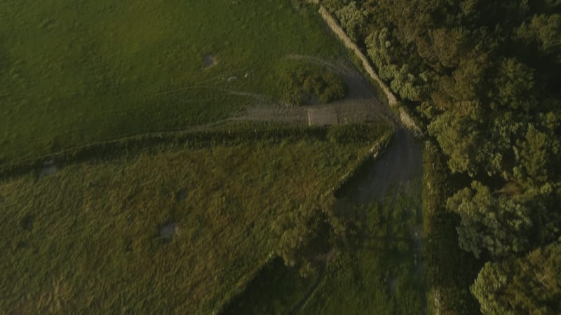 Scilly Isles Countryside and Coast at Sunset