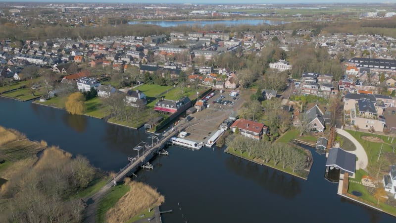 Bridge in Warmond, Netherlands