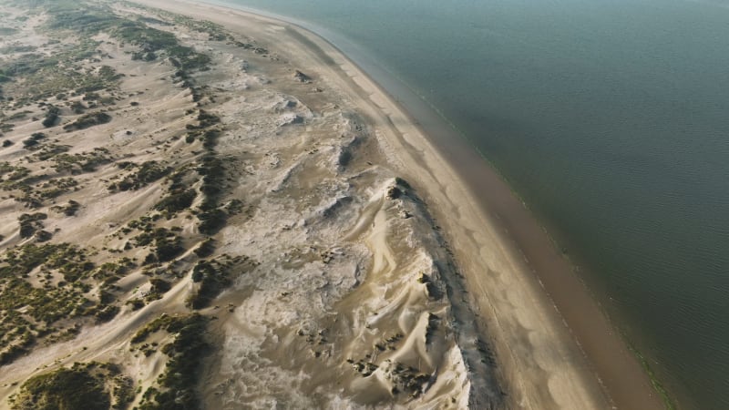 Exploring the Sand Dunes of Rockanje, Netherlands