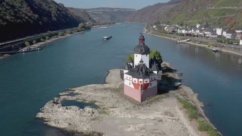 Unique Abandoned Castle in the Rhine Valley in Germany