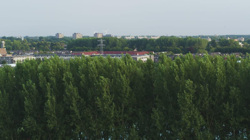 Reveal of an residential neighbourhood in The Netherlands