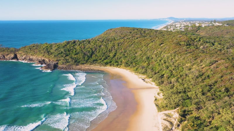 Aerial view of Alexandria Bay, Queensland, Australia