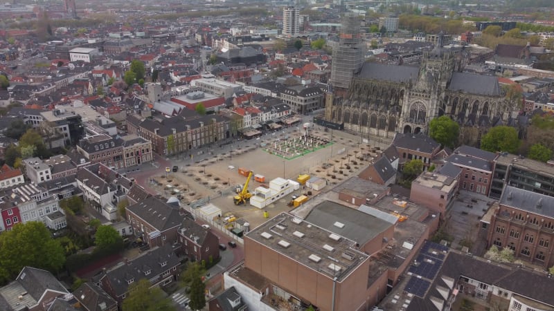 Maintenance of Sint Janskathedraal Church in Den Bosch, Netherlands