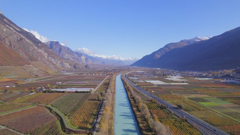 Valais Wine Region Switzerland's Largest Vineyard and Wine Production Area