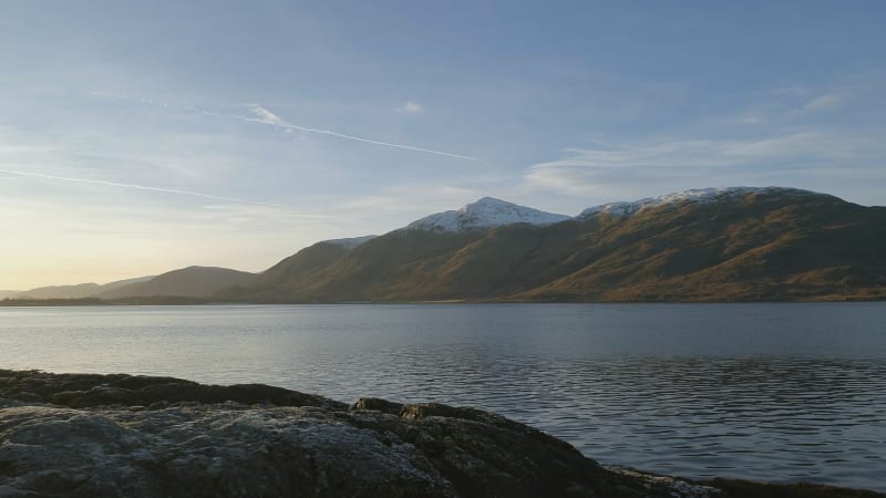 Scottish Loch Shores in the Winter