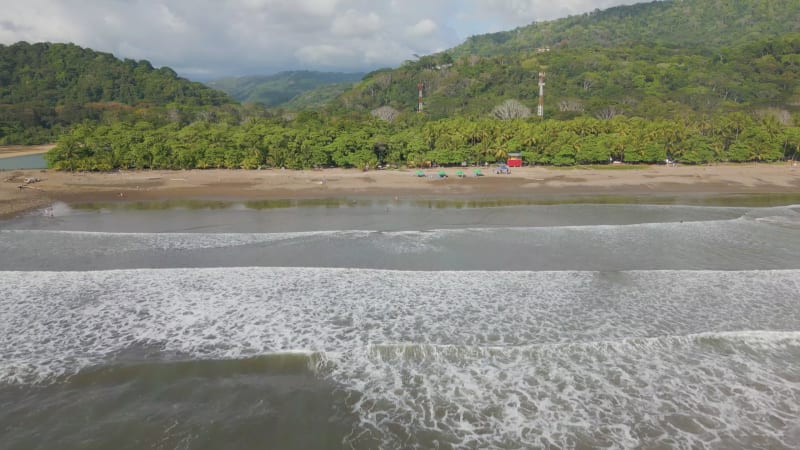 Dominical Beach in Costa Rica