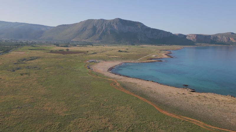 Macari Beach, Italy: A Serene Coastal View