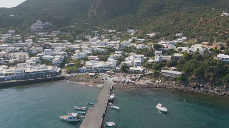 Panarea Island, Italy - A Scenic View of the Island's Landscape