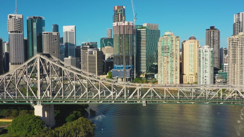 Aerial view of the Story Bridge