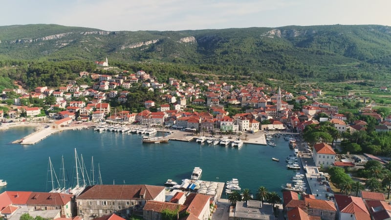 Aerial view of Jelsa