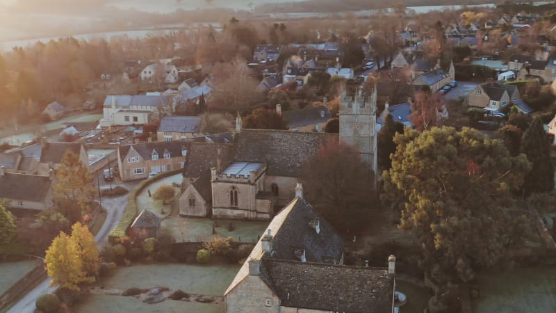 Typical English village.