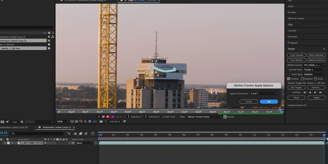 Stabilize Drone Footage with After Effects