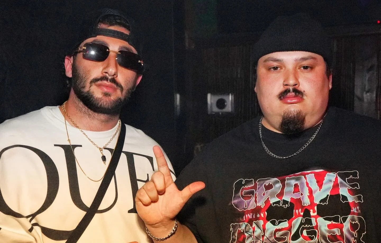 Sussybaka and his manager Tony