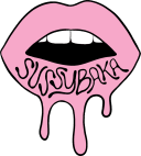 Sussybaka Dripping Mouth Logo