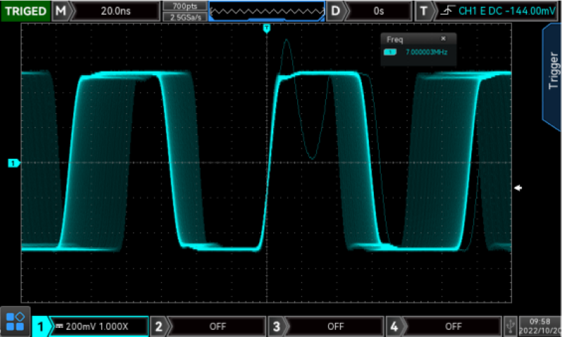 MSO2204-S Oscilloscope Ultra high capture rate