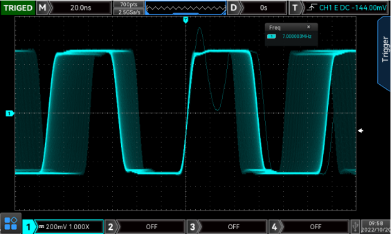 MSO3352E Oscilloscope Ultra High Capture Rate