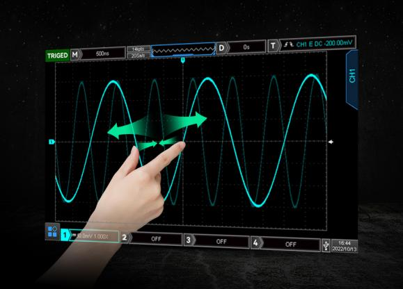 MSO3504E Oscilloscope Brand New Interactive Experience