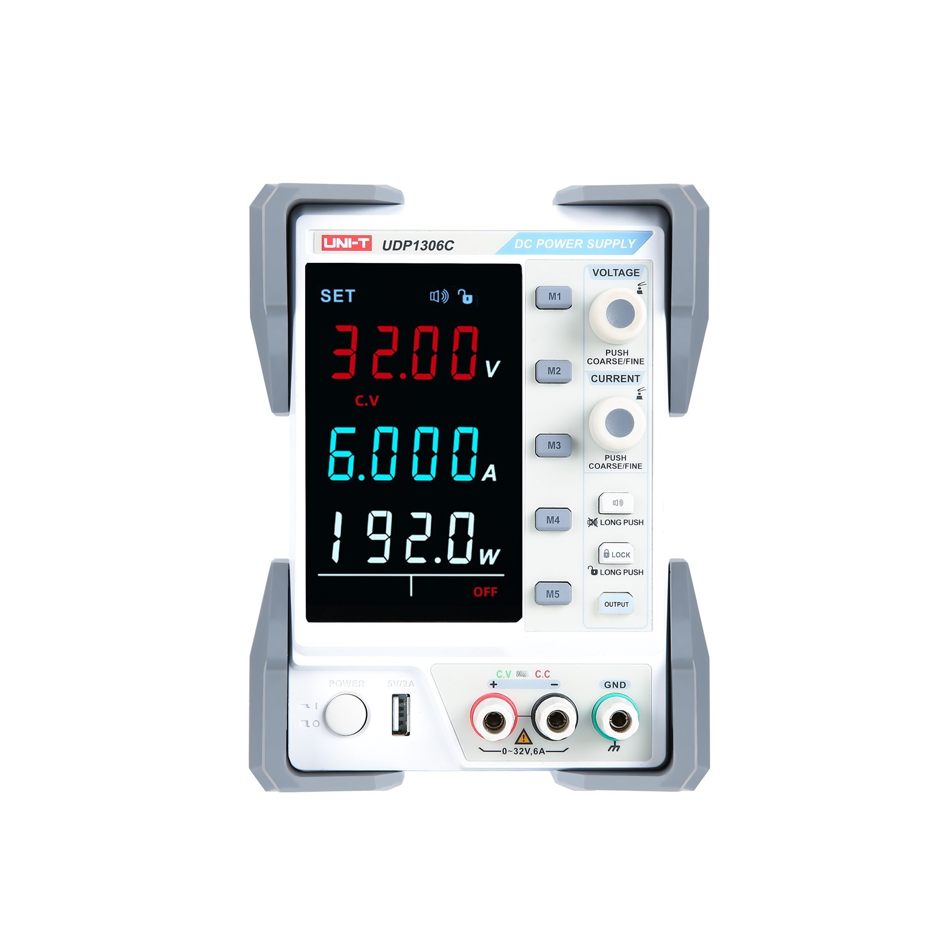 UDP1306C protection display indicators on front panel