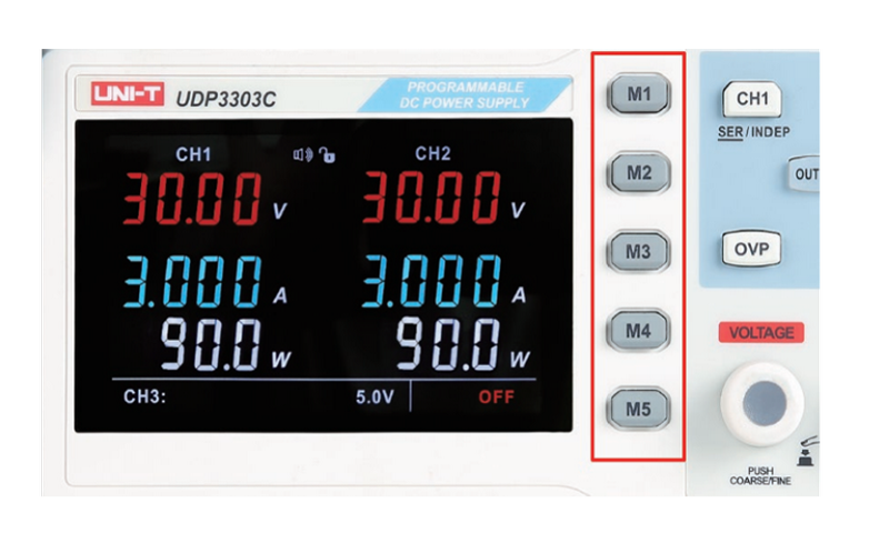 UDP3000C-Settings