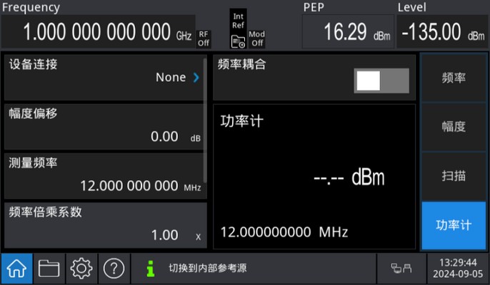 USG3000V USB power sensor measurement and path-loss compensation