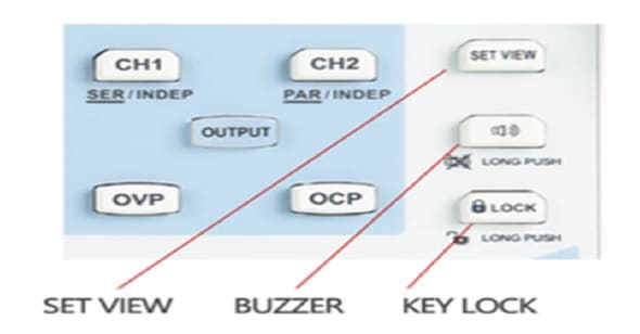 UNI-T UDP3303C — ch3 logic-rail selector