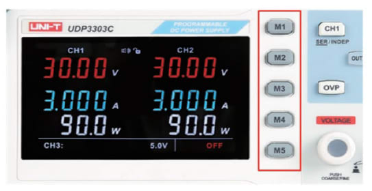 UNI-T UDP3303C — scpi programmable for repeatable bench work