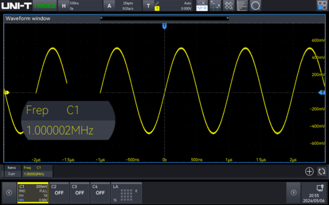 MSO2000X Frequency Counter