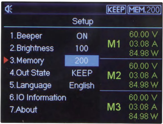 UDP6700 Memory