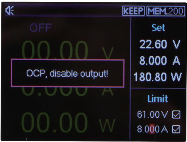 UDP6700 Over Protection