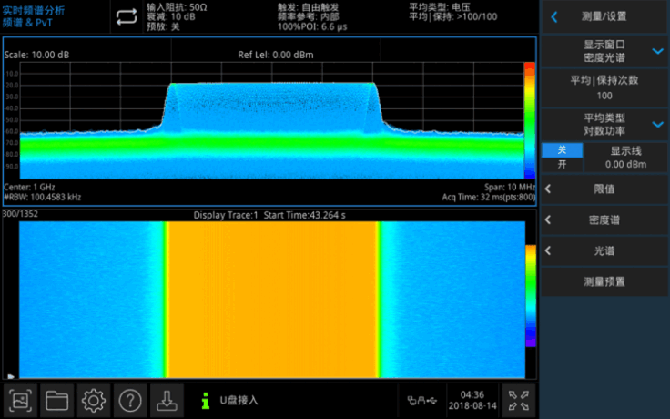 UNI-T UTS3060A Real-Time Frequency Sweep Analysis