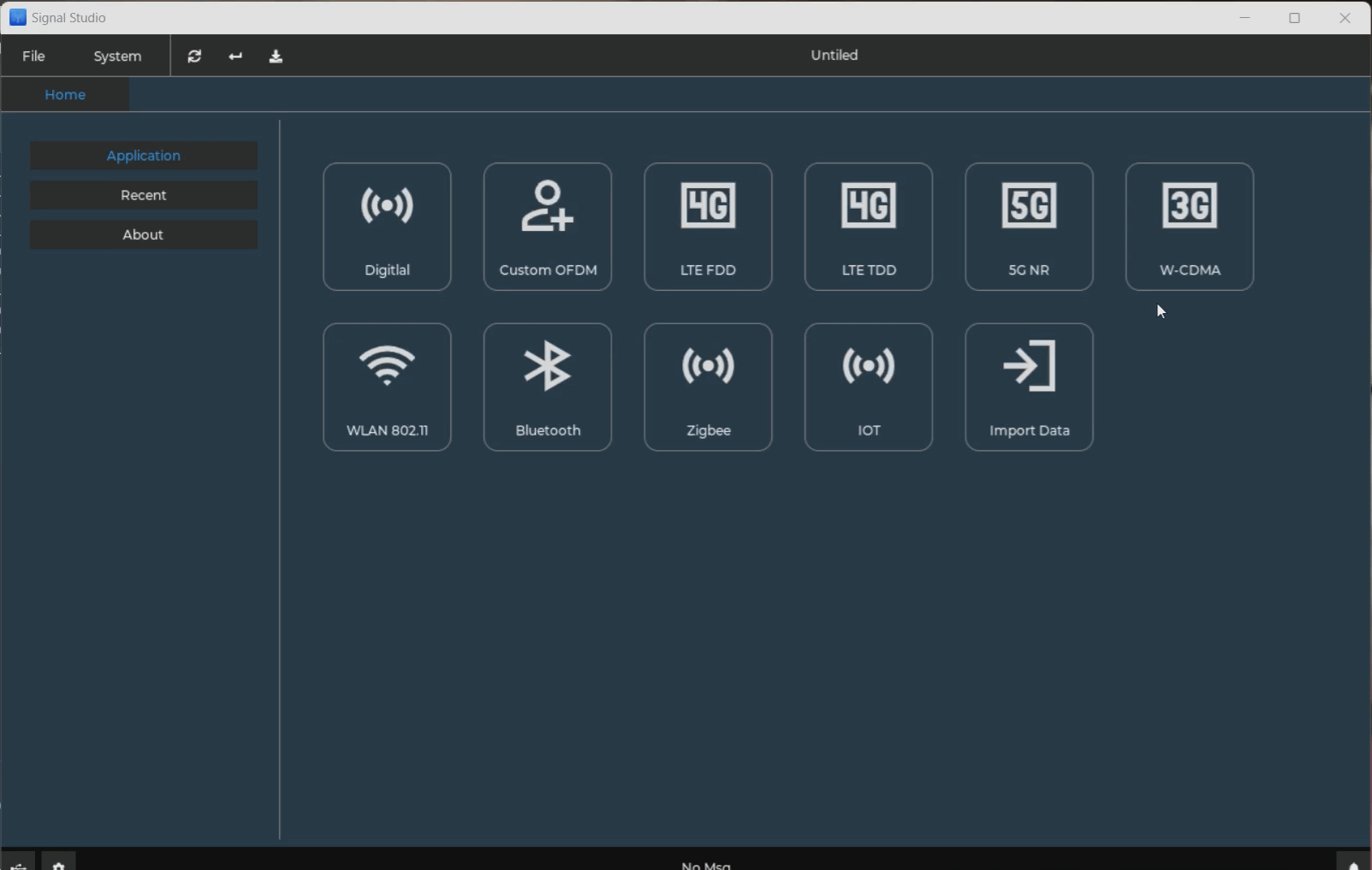 USG5000V Signal Studio Support