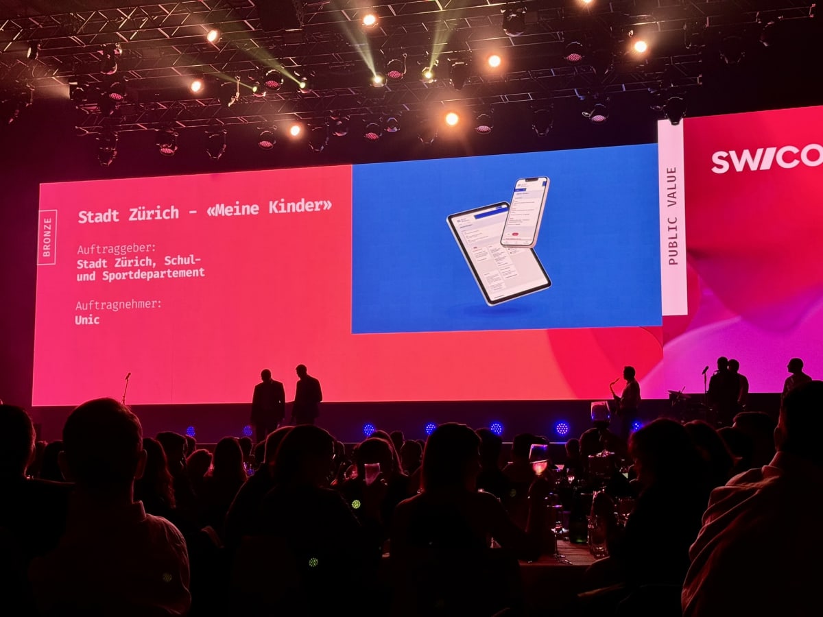 Unic gratuliert dem Team von «Meine Kinder» zu Bronze bei BOSW 2024 – Unic