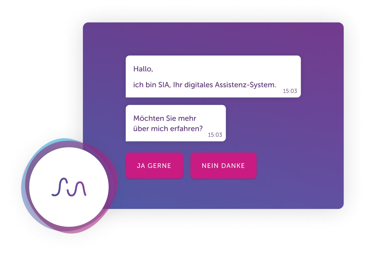 Screenshot digital assistant on www.css.ch