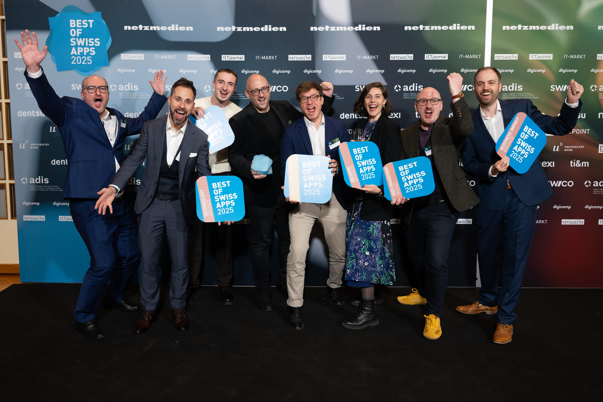 20 Minuten app: Gold at Best of Swiss Apps 2025